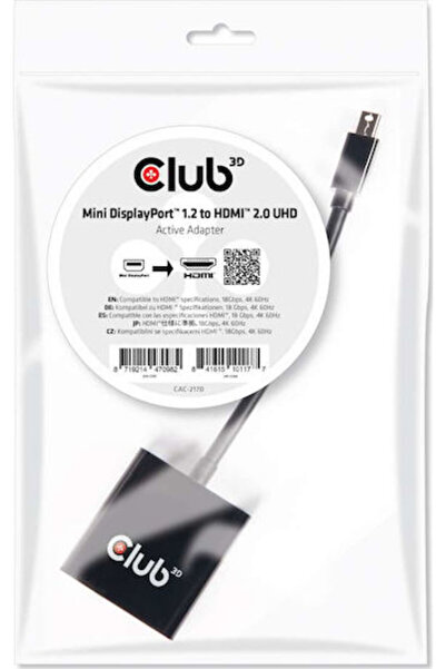 Other Μετατροπέας Club3D mini DisplayPort αρσενικό σε HDMI θηλυκό 1 τεμάχιο C...