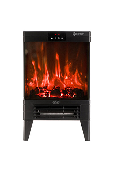 adler AD 7755 Șemineu electric cu LED și încălzitor, cu telecomandă