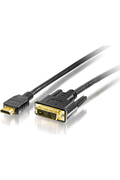 EQUIP 119329 Καλώδιο DVI-D αρσενικό σε HDMI αρσενικό, 10μ, Μαύρο (119329)