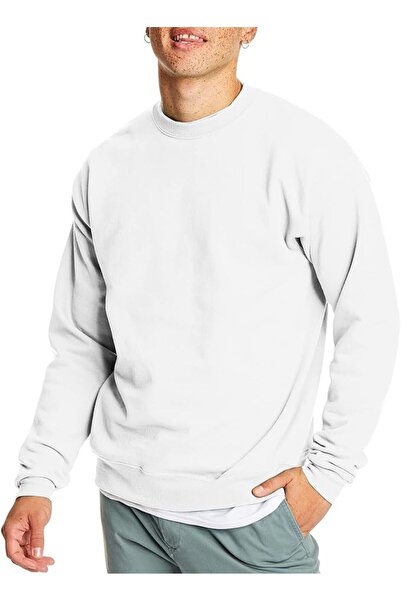 HANES Mens Sweatshirt, Ecosmart Pullover Crewneck Sweatshirt, Big & Tall Avai...