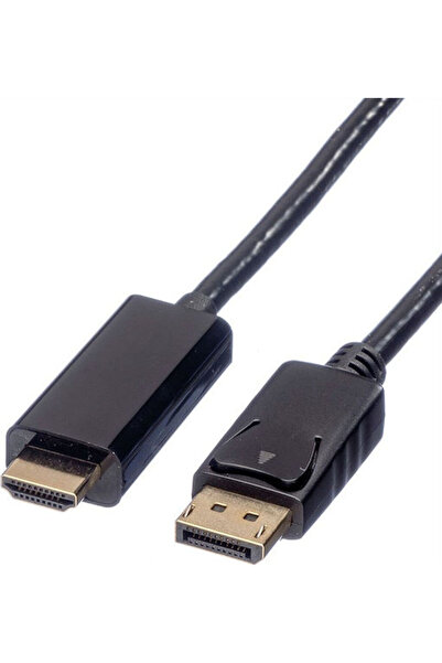 Roline Καλώδιο DisplayPort αρσενικό - HDMI αρσενικό 2μ Μαύρο (11.04.5786-10)