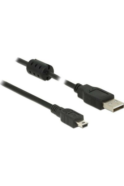 DELOCK Καλώδιο USB 2.0 3μ A-αρσενικό σε mini B-αρσενικό (84915)