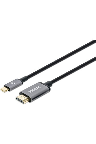 MANHATTAN Καλώδιο HDMI Αρσενικό σε Αρσενικό 1μ Μαύρο Κωδικός: 153591