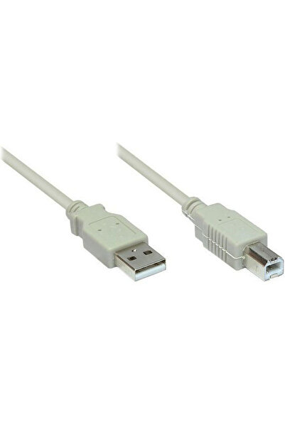 Good Connections Καλώδιο USB 2.0 1μ Αρσενικό Α σε Γκρι (2510-1OF)