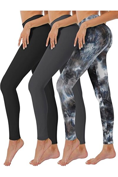 Naturalium Natural Feelings High Waisted Leggings for Women Ultra Soft Stretc...