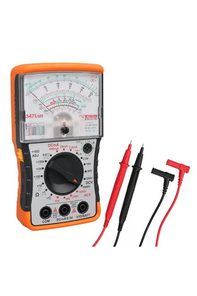 Epilons Pm-4965 Analog Multimeter Measuring Instrument