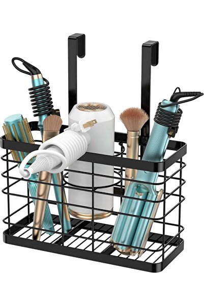 GENERAL Hair Dryer Holder - Hair Tool Organizer Wall Mount/Adhesive Blow Drye...