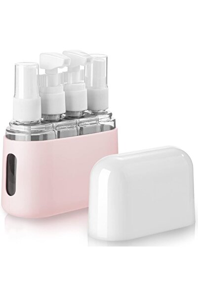 Madenia Travel Bottles Toilet Set 50ML Clear Air Travel Size Bottle 4PCS Trav...