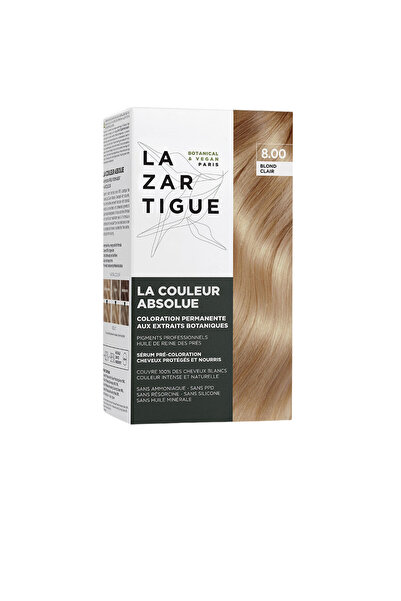 Lazartigue La Couleur Absolue Ammoniakfreie Permanente Haarfarbe # 8,00 1 Ein...