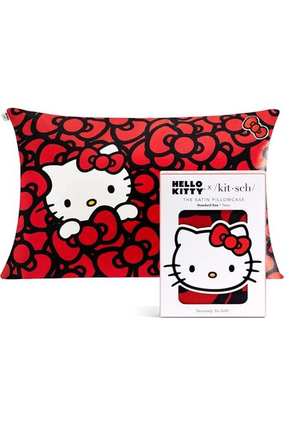 Kitsch Satin Pillowcase for Hair & Skin - Softer Than Silk Pillowcase for Hai...