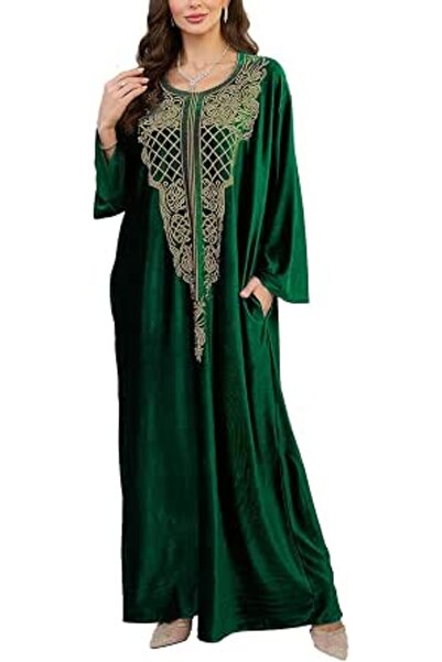 GENERAL Women's Cotton Kaftan Loungewear Boho Homewear Oversized Kimono Maxi ...