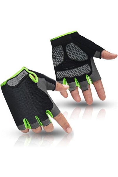 HuwaiH Bike Gloves Gel Pad Shock-Absorbing | Anti-Slip Outdoor Sports Riding ...