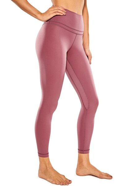 CRZ YOGA Women's Naked Feeling Sports Leggings, High Wasit Sports Trousers, Y...