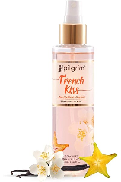 Pilgrim French Kiss Body Mist (Vanilla with starfruit)| Vanilla body mist for...