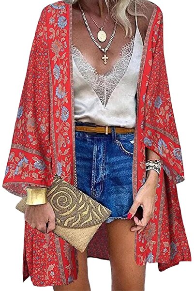TBSCWYF Beach Tunic Women's Beach Dress Long Summer Pareo Beach Tunic Floral ...