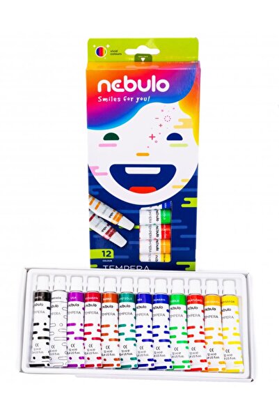 MC Micostore Tempera Nebulo 12 culori -12ml