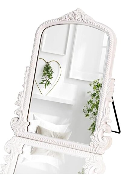 HSDDHOME Vintage Vanity Makeup Desk Mirror，Antique Traditional Chic Arch Tabl...