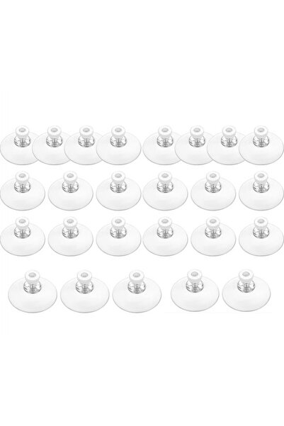 Morvena Picks Ventuză cu filet, 25 bucăți, cârlige cu ventuză, PVC, rezistenț...
