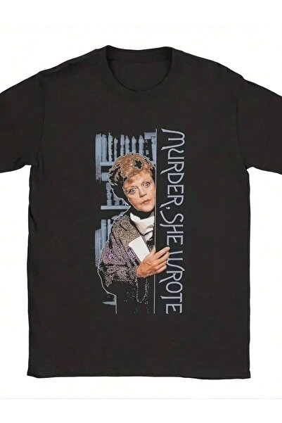 25W Men'S Plus Size, T-ShirtMurder She Wrote Print Men's TShirt, Premium, Big...