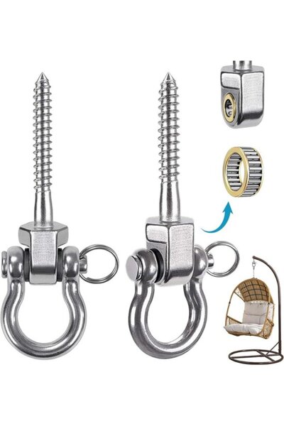 STARSTAR 180 hooks hooks steel stainless swivel ceiling hammock hooks hammock...