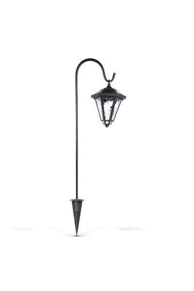 Alista Home Lampă solară LED de grădină, tip candelabru 80 cm, lumină alb rec...