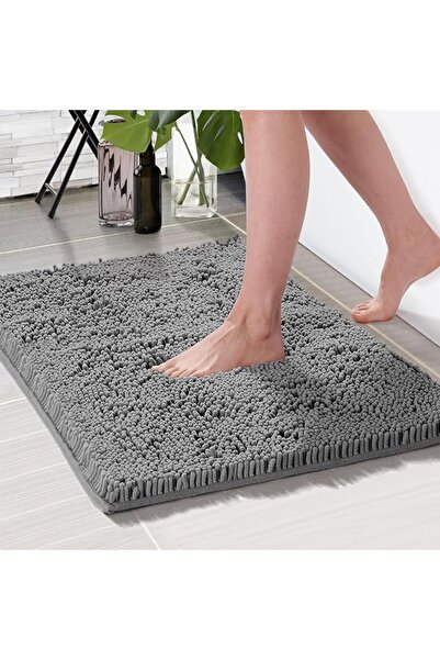 Paporich Bathroom Rugs 17×24, Extra Soft Absorbent Chenille Bath Rugs, Non-Sl...