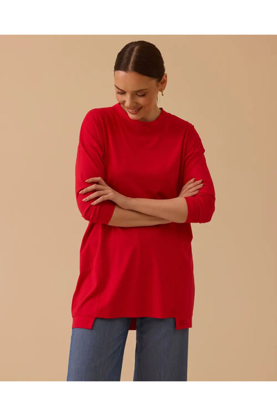 SEÇİL 10002611211028 Kadın Düz Tunik