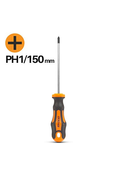 Alista Home Șurubelniță Phillips PH1, lamă din Crom Vanadiu, 150 mm, mâner er...