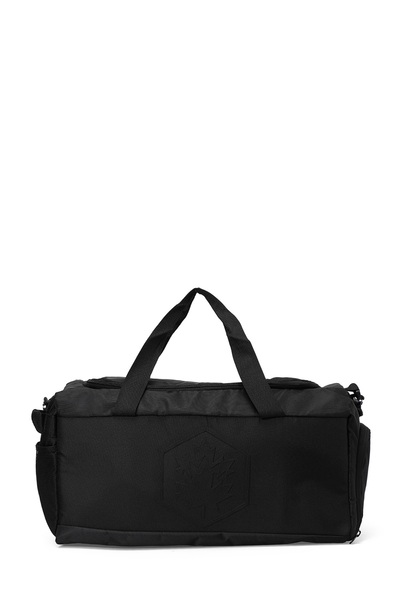 lumberjack Sports Bag Unisex Black Ljk Emboss Gym