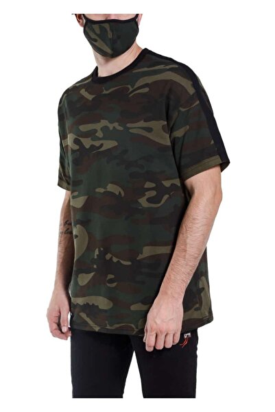 TWIN BLACK T-SHIRT 01-0135B – CAMO - m