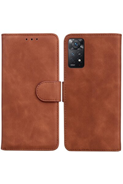 OEM Θήκη Πορτοφόλι με Σταντ (Δερμάτινη Όψη) για Xiaomi Redmi Note 11 Pro 4G /...
