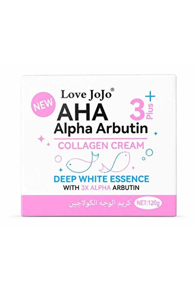 LOVE JOJO Cream with Fruit Acids 3, Alpha Arbutin, and Collagen Formula