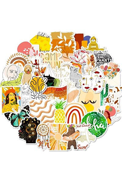 Generic Wolf Stickers 50 Pieces Vinyl Waterproof Decal for Laptop Water Bottl...