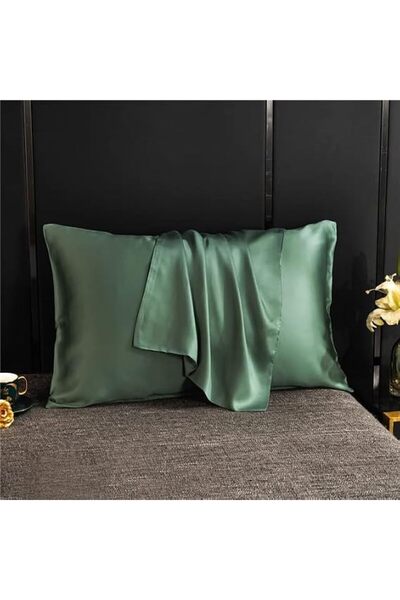 Generic Luxurious Natural Mulberry Silk Pillowcase for Hair Protection Solid ...