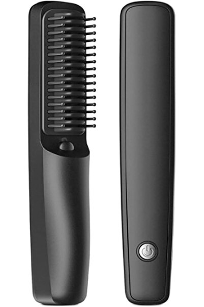 KASTWAVE Beard Straightener Grooming Kit for Men, Cordless Portable Hair Stra...