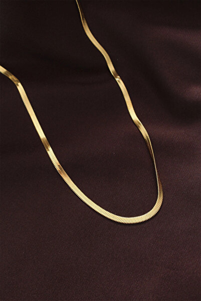 SORA GROUP 316L Steel Gold Color 60 cm Italian Chain Necklace