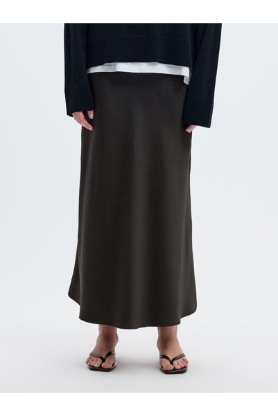 Selected Femme Midirock Satin