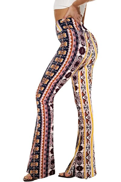 GENERAL Sundwudu Black Flare Yoga Pants for Women-Strechy Soft Bootcut Leggin...
