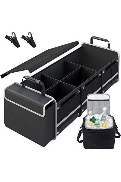 GENERAL Car Trunk Organizer, Foldable Large Capacity Waterproof Storage Box w...
