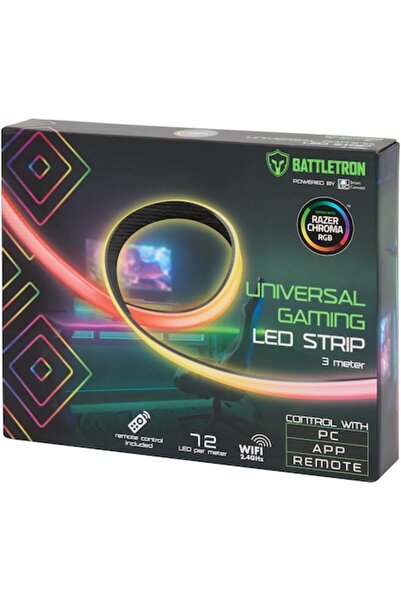 Battle Battletron Universal Ταινία LED, Δυναμικός φωτισμός RGB, 300 εκ., WI-F...