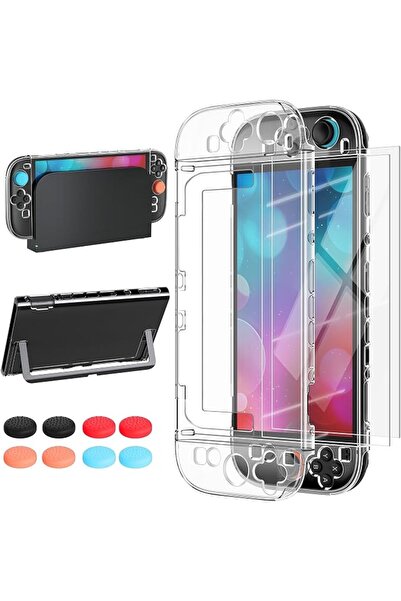KASTWAVE 3 in 1 Dockable Case for Switch 2 2025, Slim Hard PC Detachable Prot...
