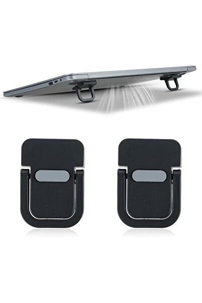 TERRIFI 2 Pcs Foldable Keyboard Riser Stand for Desk, Adjustable Tilt & Porta...