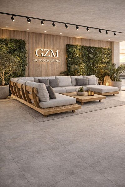 larissa design dışmekan bahçe teras oturma grubu (oturum ölçü:300x200 )