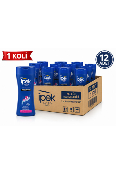 İpek Şampuan Normal Ve Kurumaya Eğilimli Saçlar 480 ml X 12 ADET