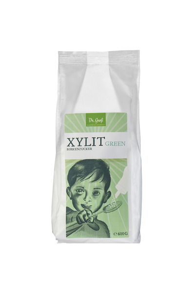 Dr. Groß Îndulcitor Xilit, Zahăr din Mesteacăn Verde Bio Dr.Gros 600 g