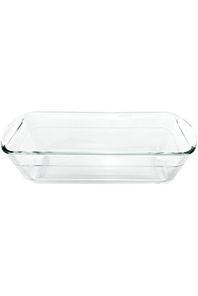 Generic Taliona Rectangle Glass Bread Pan 1.5L, Clear, TL2213617, Bakeware