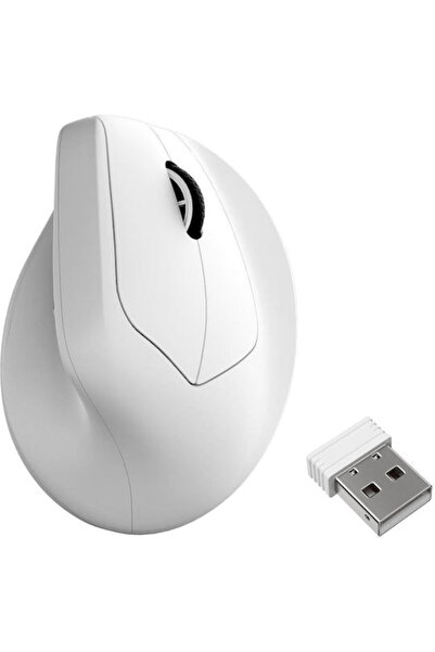 Keychron M5 M5-A24 Ασύρματο Εργονομικό Ποντίκι Bluetooth Λευκό