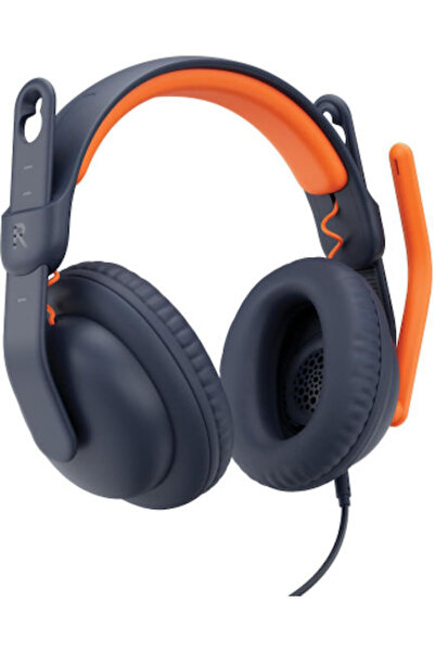 logitech Zone Learn Κλασικό Μπλε Ακουστικό Πολυμέσων Υπεραυτικό με Μικρόφωνο ...