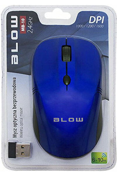 Blow MB-10 Ασύρματο Μίνι Ποντίκι Μπλε