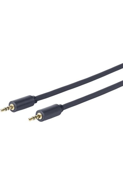 VivoLink Καλώδιο Jack 3.5mm - Αρσενικό 3.5mm σε Αρσενικό 3.5mm Μαύρο 10μ PROMJ10